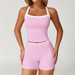 Load image into Gallery viewer, Luxurious Contour Seamless 2 Piece Athleisure Set Nylon
