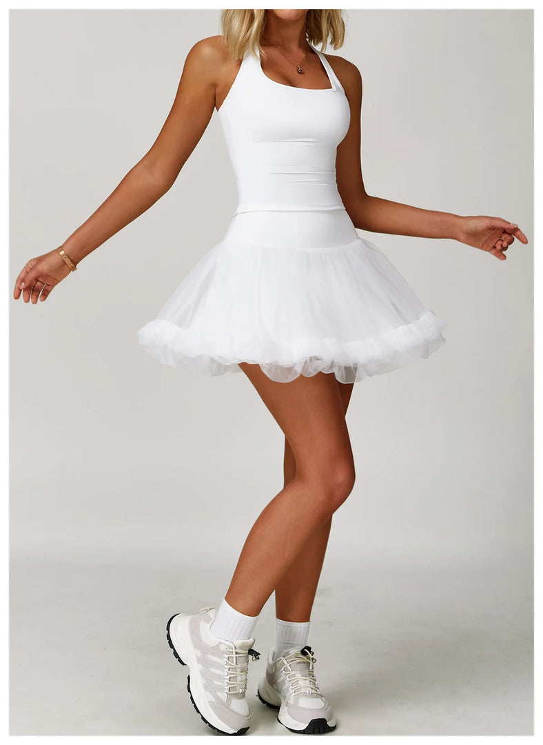 Breathable Sculpted Studio Athletic Skirt for Training