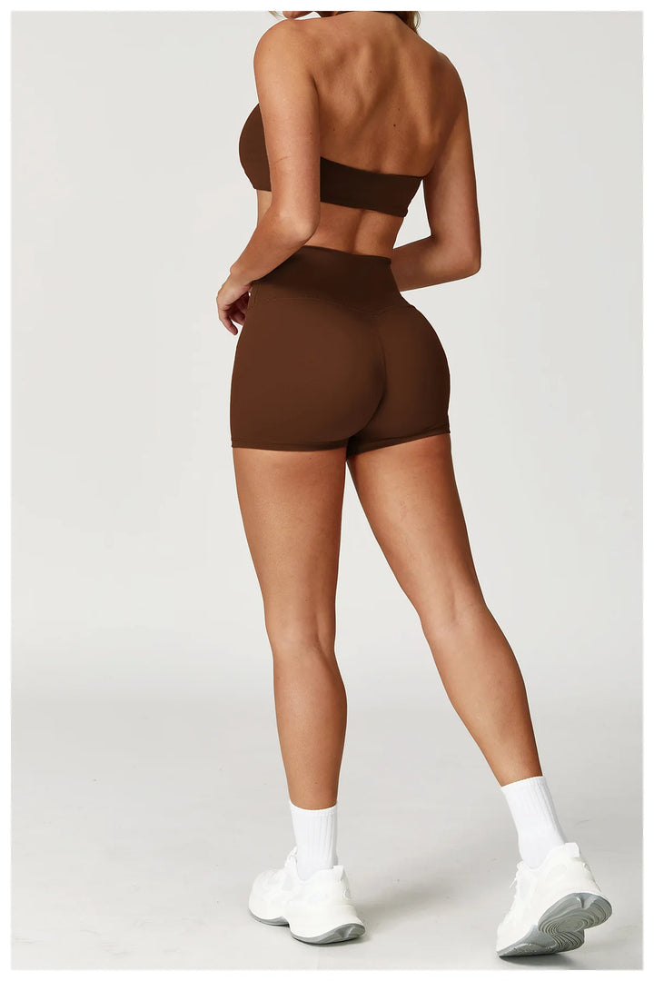 Luxuriously Seamless 2 Piece High Waist Set Contouring