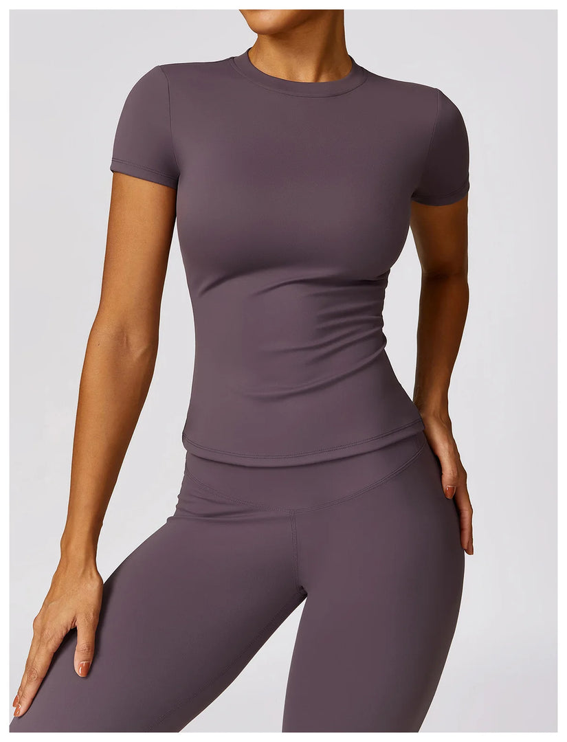 Contour Yoga Crop Top Seamless Performance Wear Edition