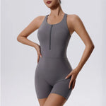 Load image into Gallery viewer, Premium Contoured One Piece Tracksuit Yoga Nylon Elite Lux
