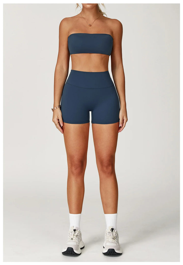 Contoured 2 Piece Yoga Set Breathable Essentials Plus