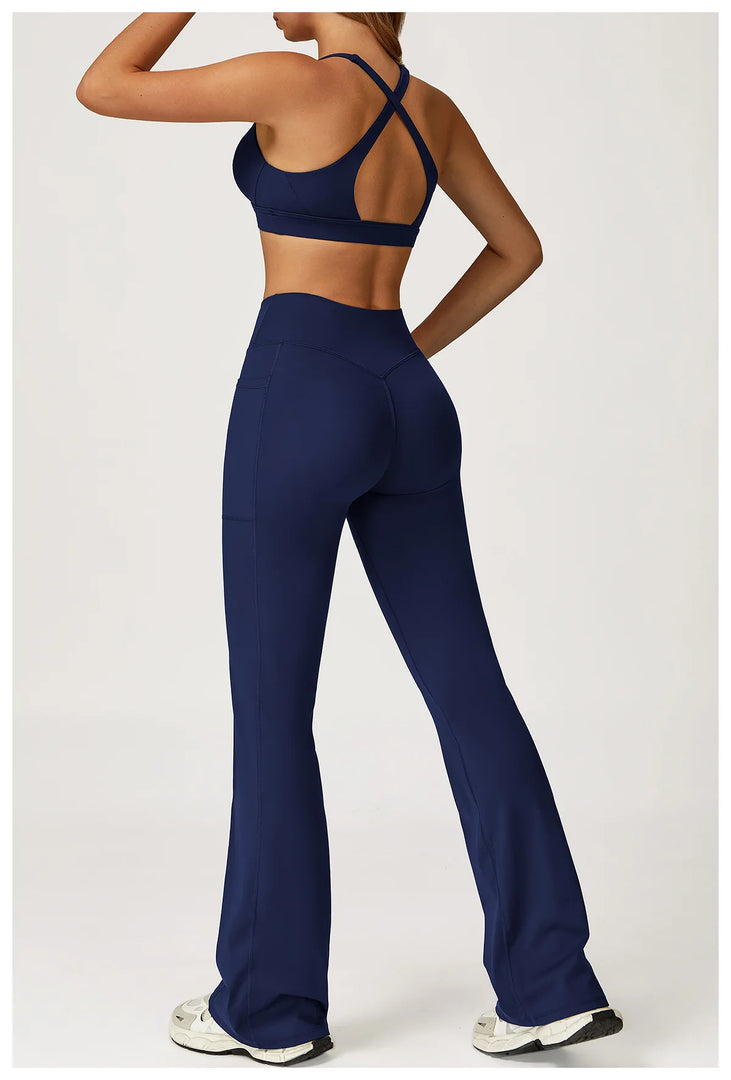 2 Piece Premium Luxe Contoured Tracksuit Nylon Knit