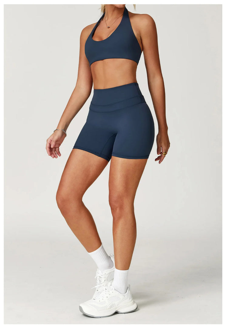 Luxuriously Seamless 2 Piece High Waist Set Contouring