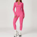 Load image into Gallery viewer, Seamless Contour Two Piece Yoga Set for Performance
