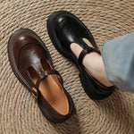 Load image into Gallery viewer, Comfortable Mary Jane Shoes for Women with Buckle Strap Round Toe Chunky Sole
