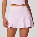 Load image into Gallery viewer, High Waist Contour Skirt Short Culotte Breathable Nylon
