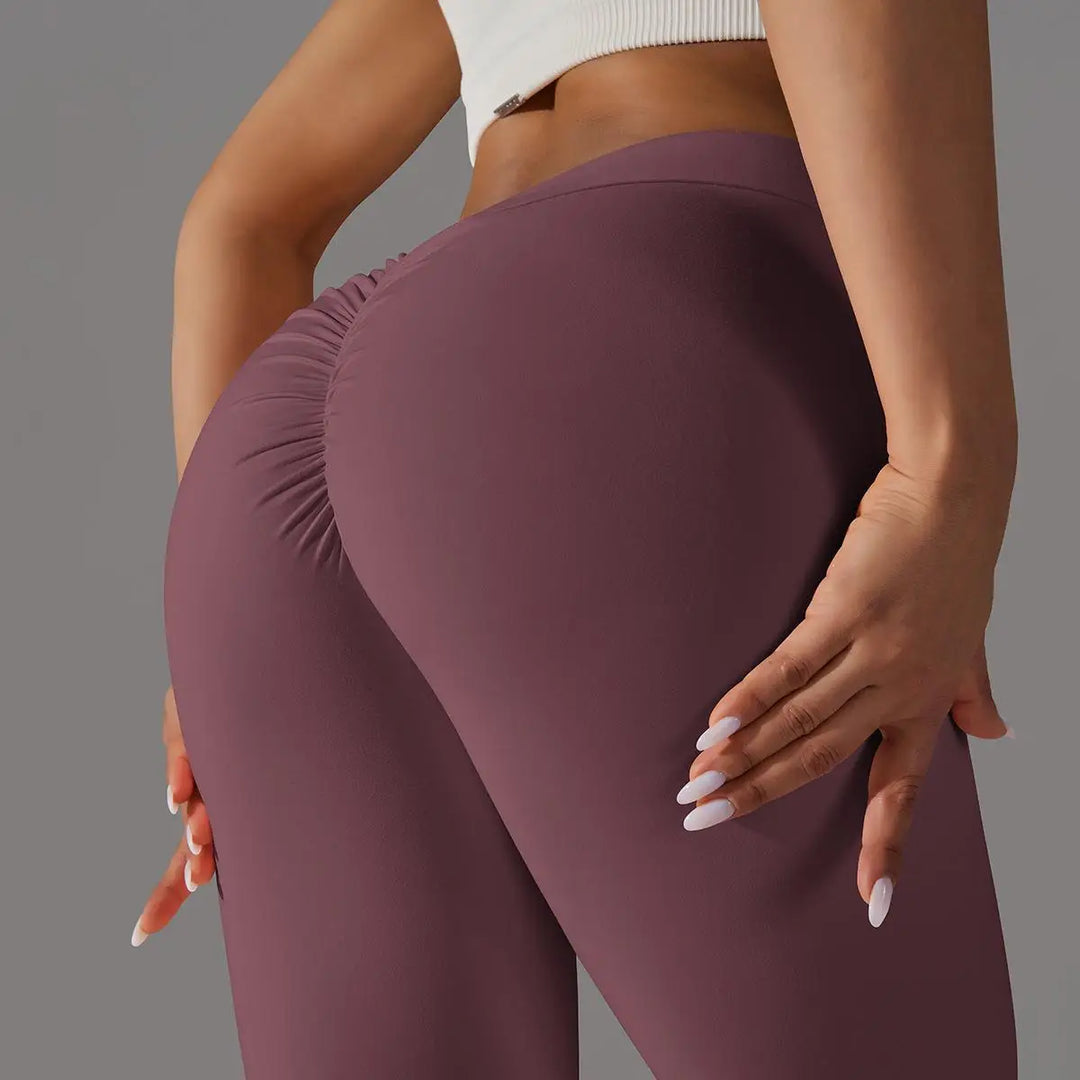 Seamless Contour High Waist Yoga Leggings Performance