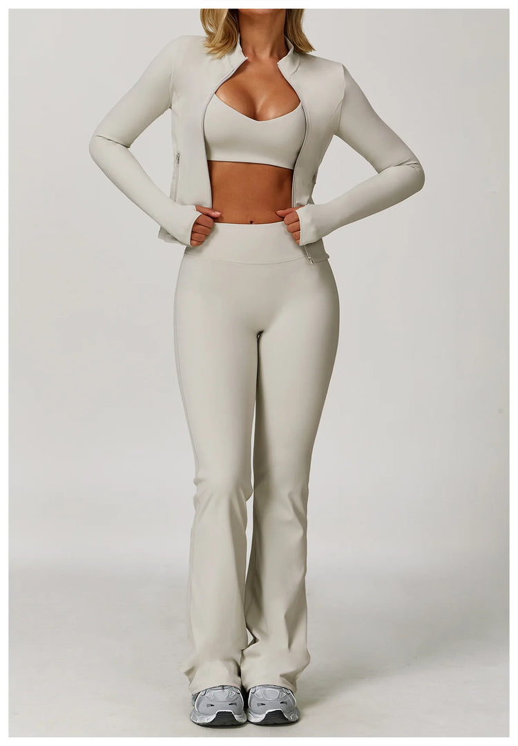 Two Piece Yoga Contour Signature Performance Activewear Set