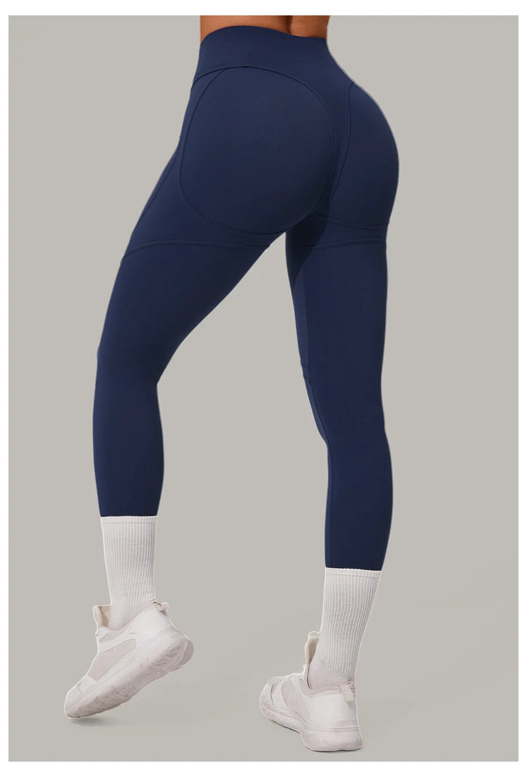 Premium Contour High Waist Yoga Leggings Performance Fabric