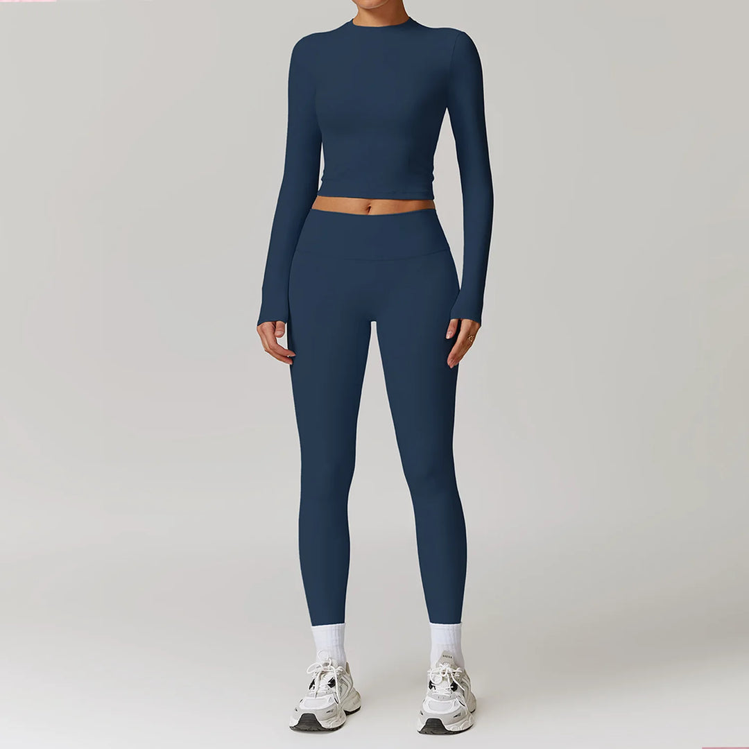 Signature 2 Piece Yoga Ensemble Nylon Plus Performance