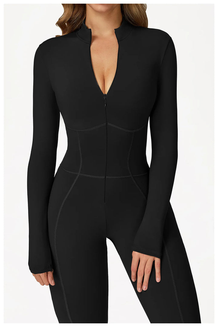 Premium Seamless Sculpted One Piece Yoga Tracksuit