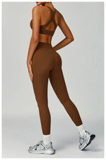 Load image into Gallery viewer, Seamless Performance Contour Yoga Set With Waist Band
