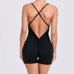 Load image into Gallery viewer, Seamless Backless Studio Lux Jumpsuit Set All Season Comfort
