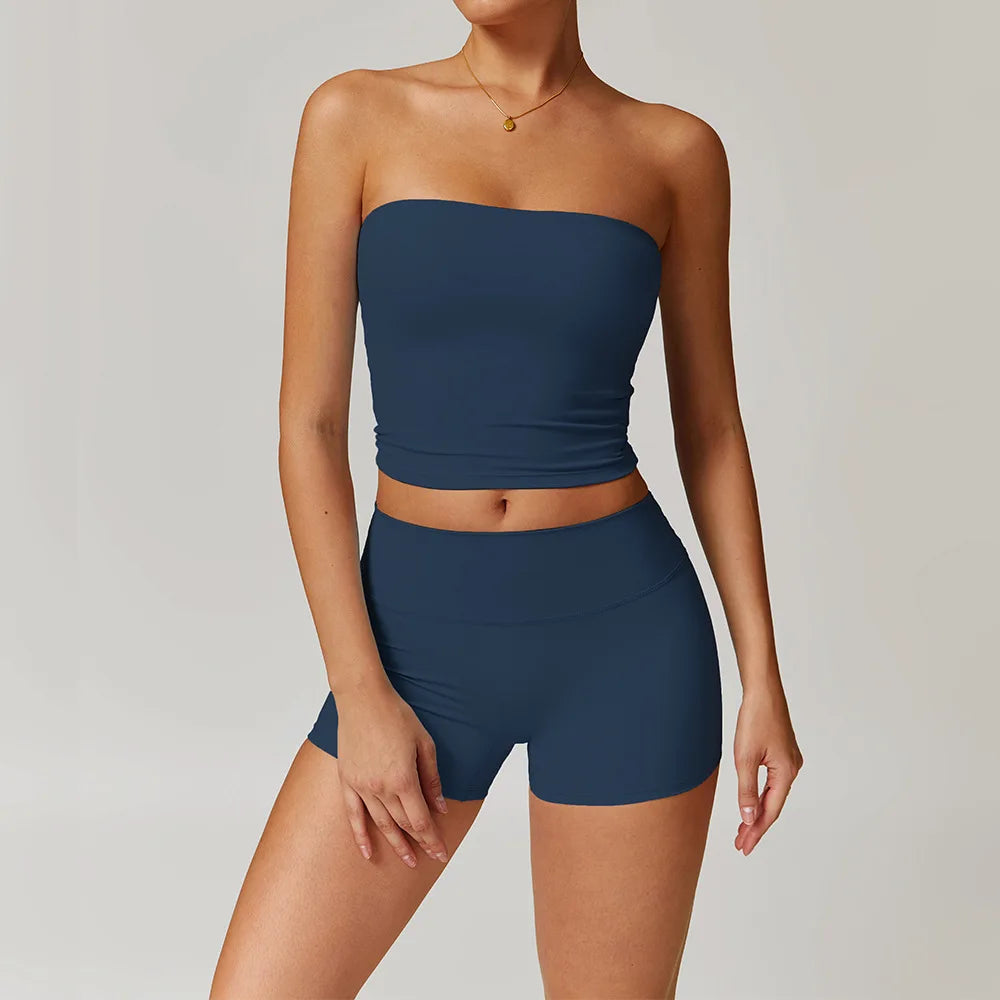 Signature 2 Piece Yoga Ensemble Nylon Plus Performance