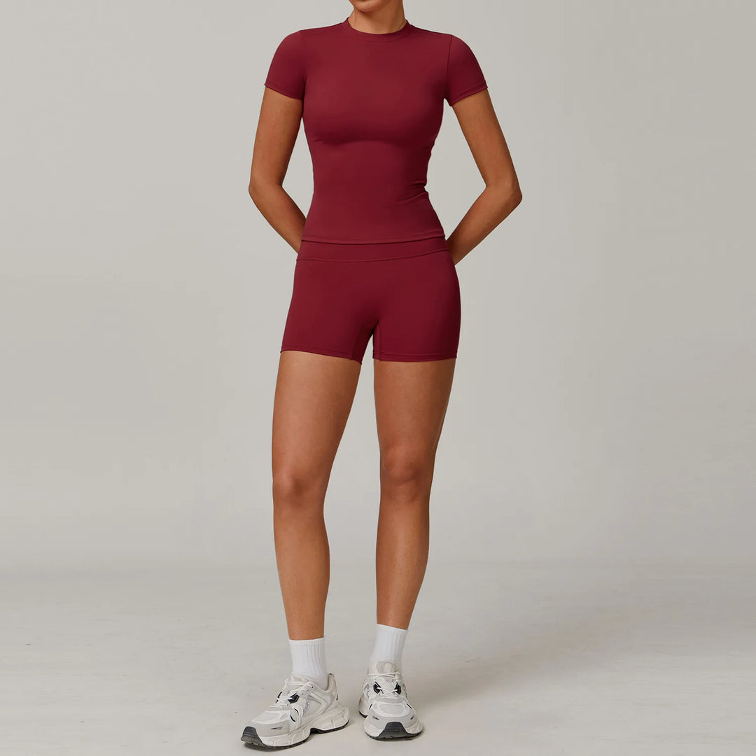 2 Piece Seamless Yoga Set Performance Leggings Luxe