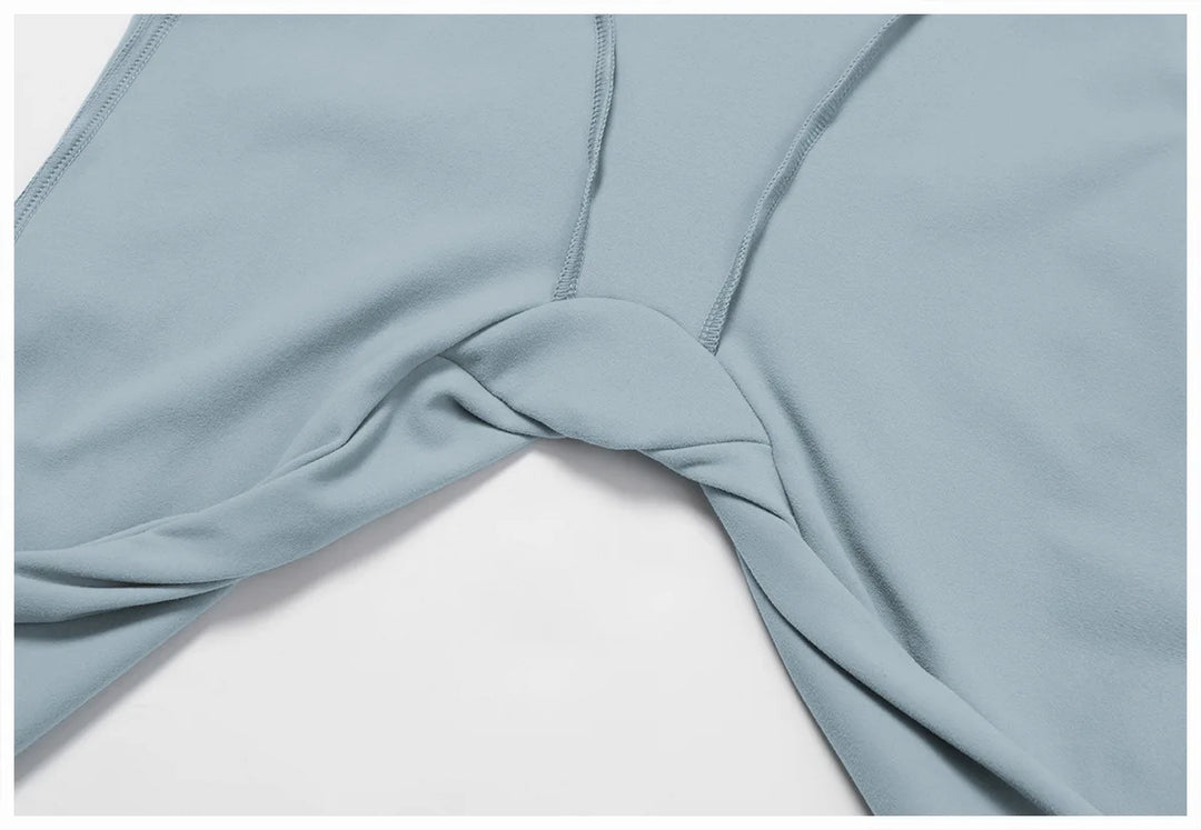 Seamless Zippered Yoga Jumpsuit With High Elasticity