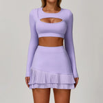 Load image into Gallery viewer, Premium Performance Knit Yoga Set With Contoured Leggings
