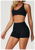 Load image into Gallery viewer, Luxuriously Seamless 2 Piece High Waist Set Contouring
