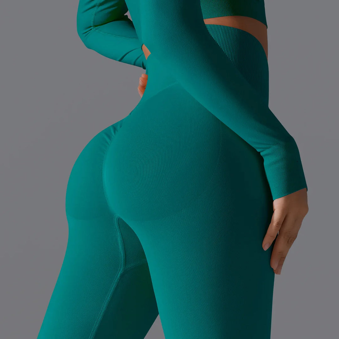 Seamless High Waist Yoga Leggings Performance Comfort