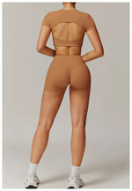 Load image into Gallery viewer, Seamless Contour Two Piece Yoga Set Luxe Performance Wear
