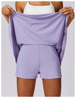Load image into Gallery viewer, Seamless Performance Tennis Skort with Breathable Knit

