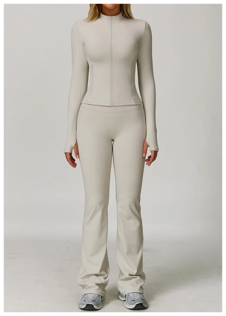 Two Piece Yoga Contour Signature Performance Activewear Set