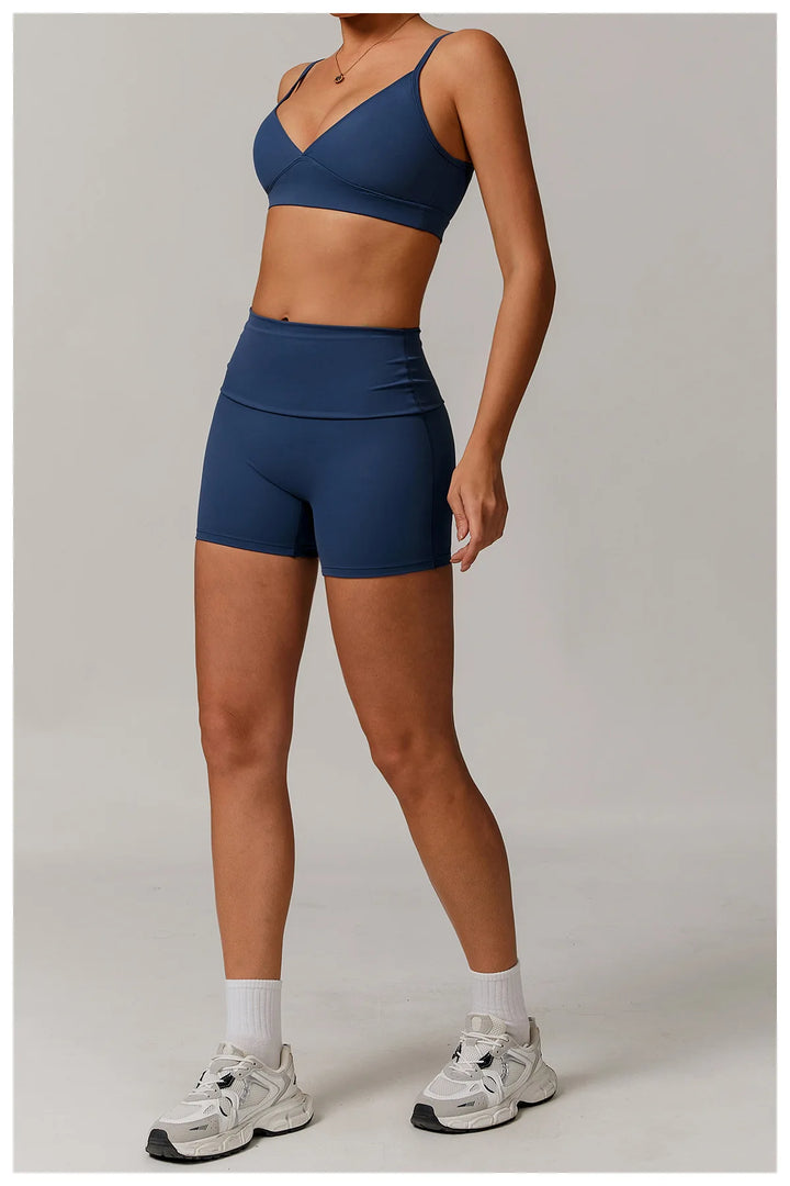 Breathable Padded Shockproof Contour Supportive Sports Bra