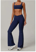 Load image into Gallery viewer, Contoured Performance Yoga Leggings With High Waist

