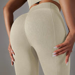 Load image into Gallery viewer, Ribbed Scrunch Contour Seamless High Waist Leggings
