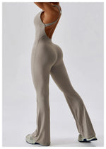 Load image into Gallery viewer, Seamless Contour Studio Jumpsuit Breathable Nylon Knit
