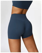 Load image into Gallery viewer, Seamless Sculpted Yoga Core Set Leggings Ribbed Contour
