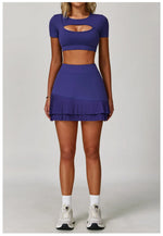 Load image into Gallery viewer, Premium Performance Knit Yoga Set With Contoured Leggings
