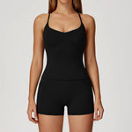 Load image into Gallery viewer, Two Piece Contoured Seamless Performance Athletic Set Nylon
