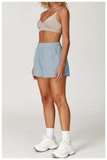 Load image into Gallery viewer, High Waist Contour Performance Yoga Shorts Nylon Spandex
