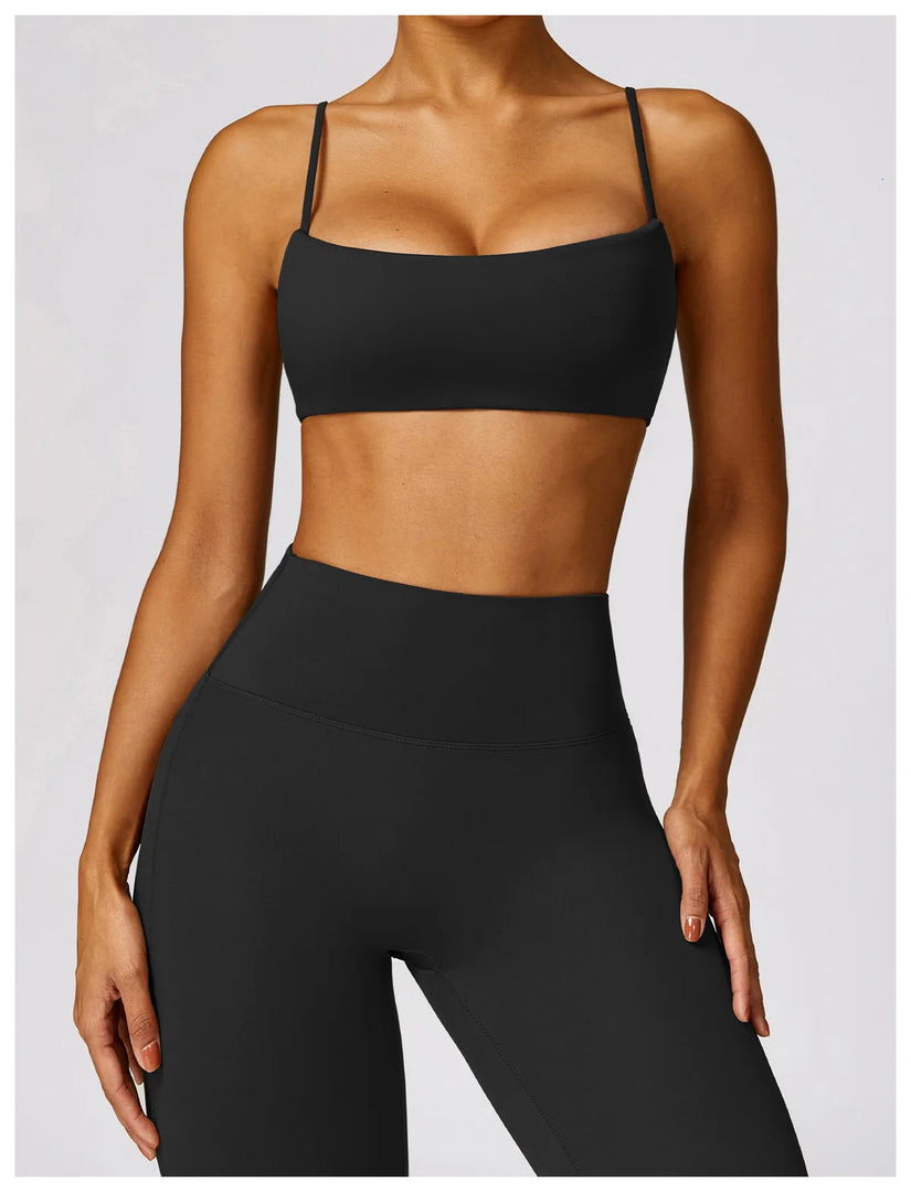 Breathable Contoured Strappy Everyday Performance Bra