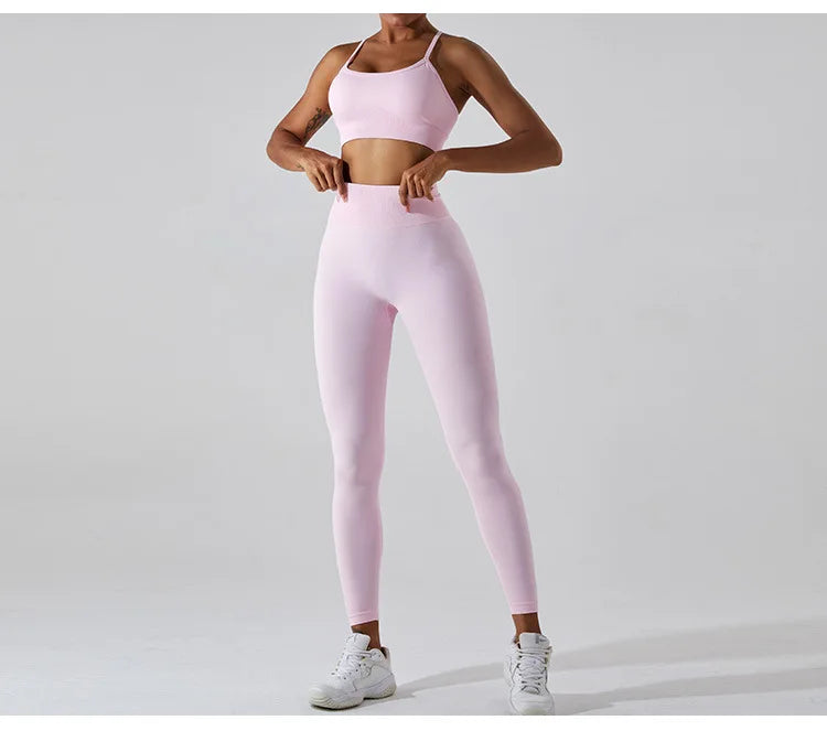 Seamless High Waist Leggings Moisture Wicking Contour
