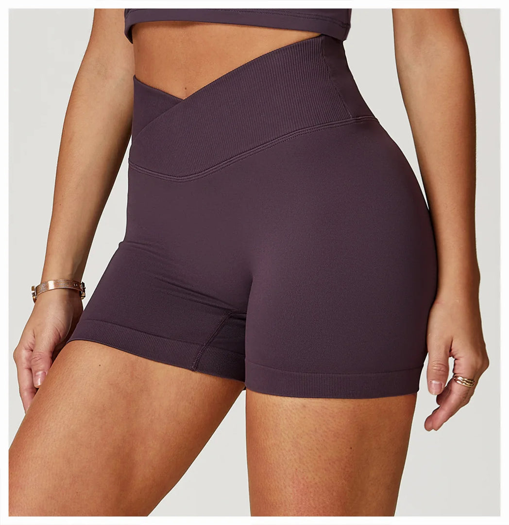 Seamless High Waist Studio Shorts Performance Luxe Elite