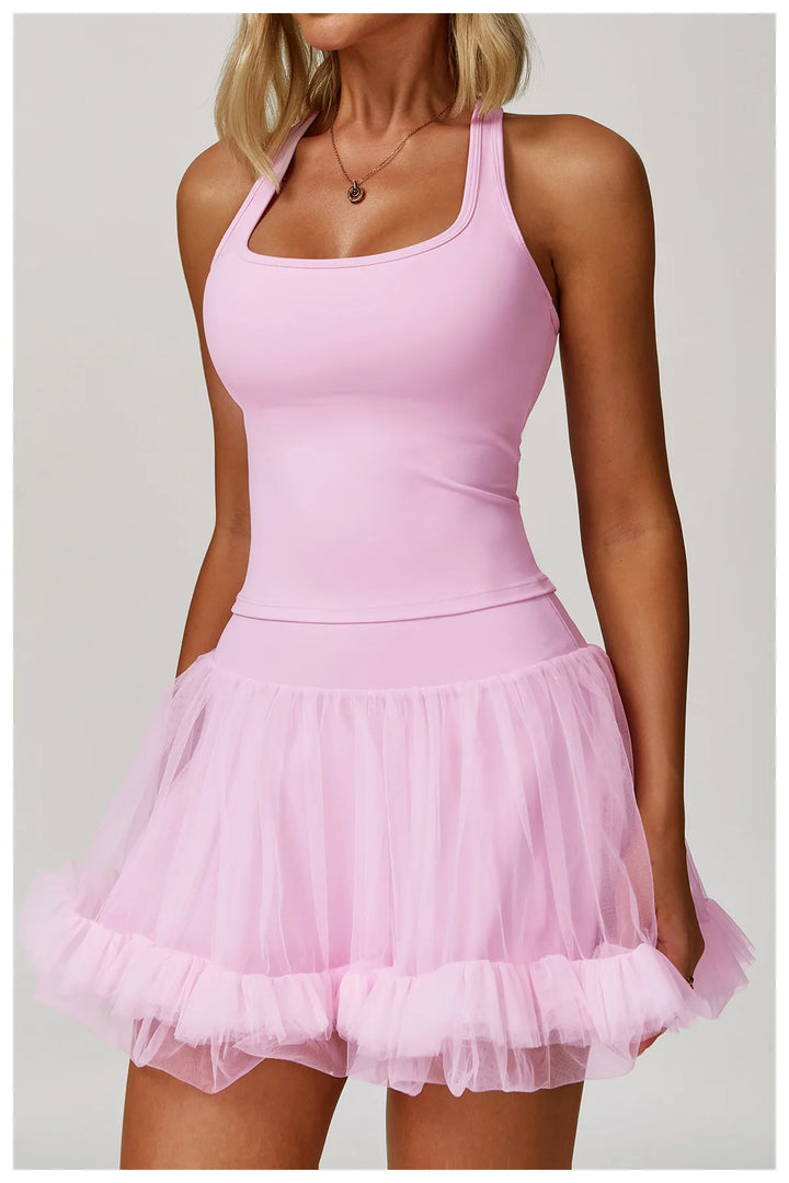 Breathable Sculpted Studio Athletic Skirt for Training