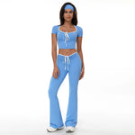 Load image into Gallery viewer, High Waist Contoured Performance Leggings Nylon Knit
