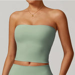 Load image into Gallery viewer, Sculpted Strapless Yoga Vest Contoured Support Brassiere
