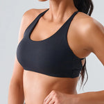 Load image into Gallery viewer, Cross Back Premium Contour Seamless Compression Bra
