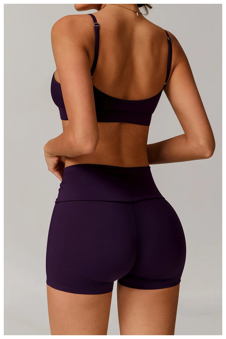 Breathable Padded Shockproof Contour Supportive Sports Bra