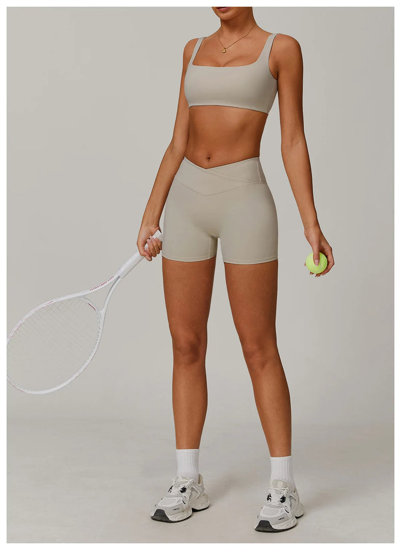 Seamless Contour Performance Sports Bra Nylon Spandex