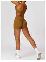 Load image into Gallery viewer, Luxurious Breathable High Waist Contour Yoga Shorts Nylon
