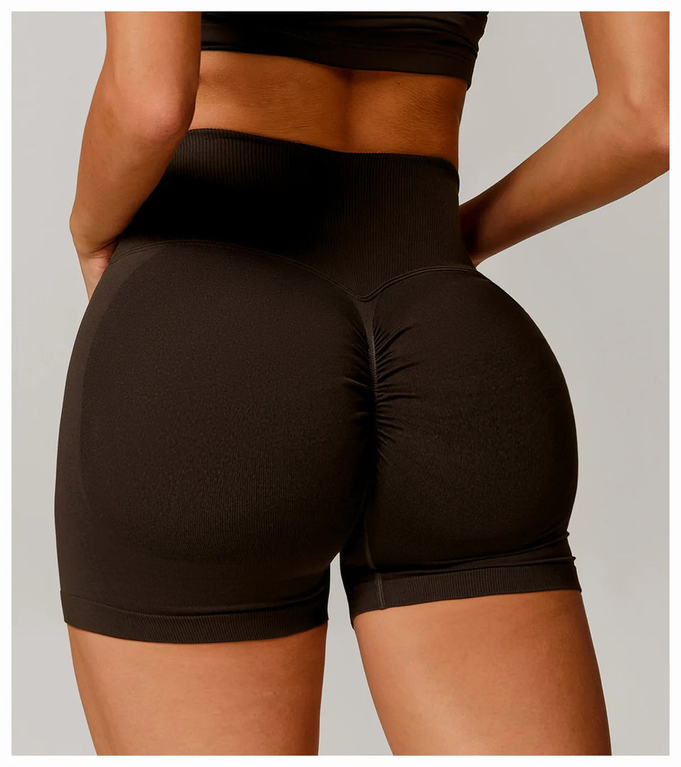 Seamless High Waist Studio Shorts Performance Luxe Elite