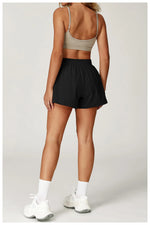 Load image into Gallery viewer, High Waist Contour Performance Yoga Shorts Nylon Spandex
