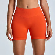 Luxuriant Seamless High Waist Sculpted Yoga Shorts