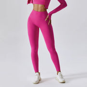 Seamless High Waist Contour Sculpted Leggings