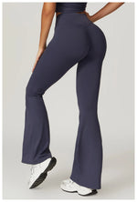 Load image into Gallery viewer, Seamless Flared Bell Bottoms Yoga Leggings High Waist
